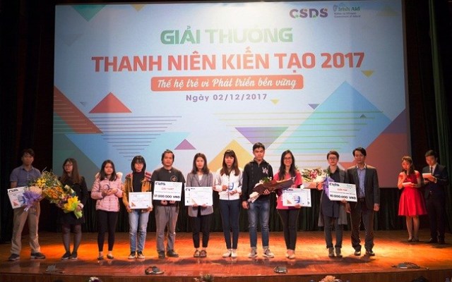 Câu lạc bộ Tình nguyện Niềm tin giành giải Nhất “Thanh niên kiến tạo 2017”