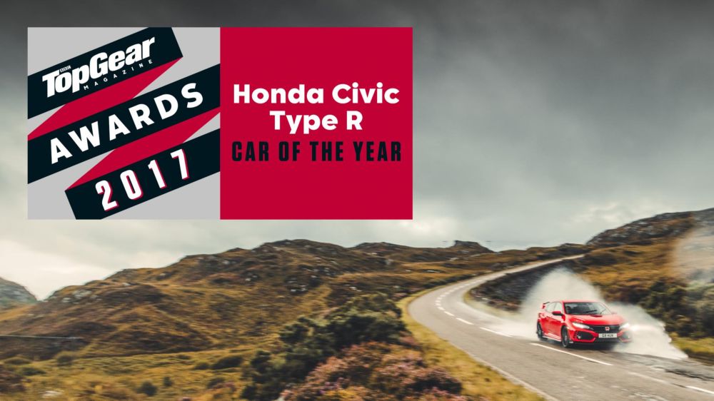 Top Gear công bố danh sách các xe tốt nhất phân khúc: Honda Civic Type R là mẫu xe của năm