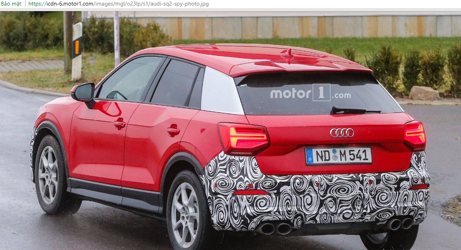 Bắt gặp Audi SQ2 - phiên bản hiệu suất của Q2 với hệ thống ống xả quad thể thao