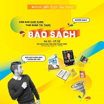 “Bão” sách đến Nhà văn hóa Thanh niên TP Hồ Chí Minh