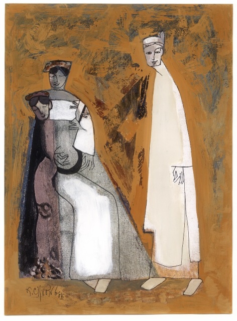 Hấp dẫn với phiên đấu giá tranh minh họa Truyện Kiều, Lục Vân Tiên