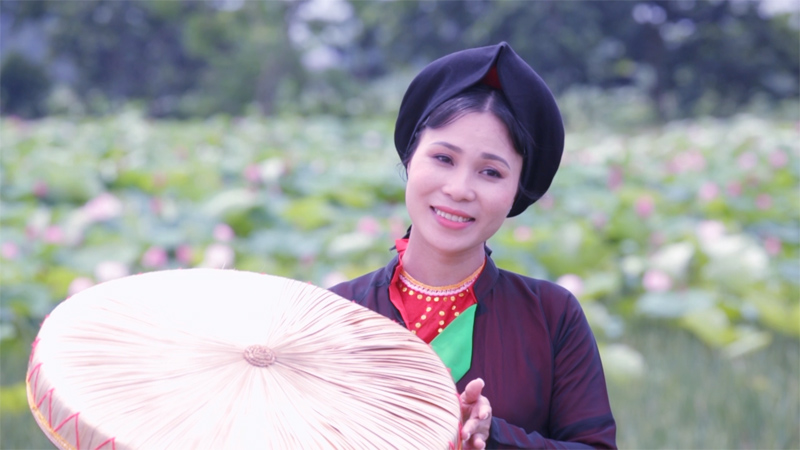 Chị hai quan họ “Vấn vương sông Cầu”