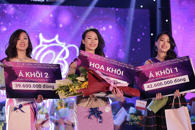 Hoa khôi Ngoại thương xướng tên sinh viên Vũ Trần Ngân Hà