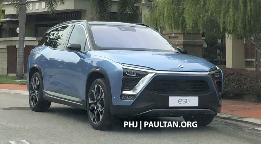 SUV điện Nio ES8 mạnh 643 mã lực, phạm vi lái 352km có giá rẻ gần bằng một nửa Tesla Model X