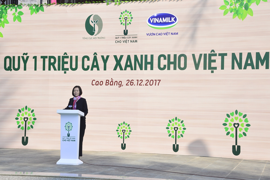 “Quỹ 1 triệu cây xanh cho Việt Nam” trồng 80.722 cây xanh tại Cao Bằng