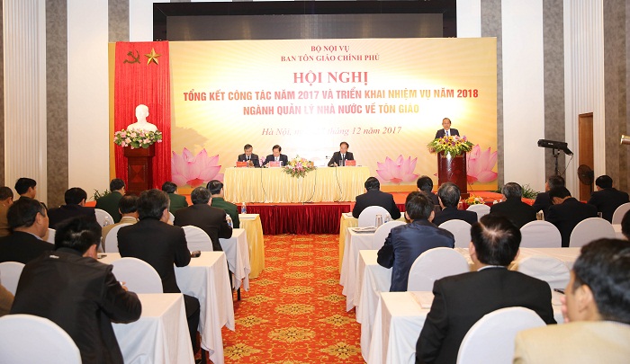 Phó Thủ tướng Trương Hòa Bình dự triển khai nhiệm vụ công tác tôn giáo