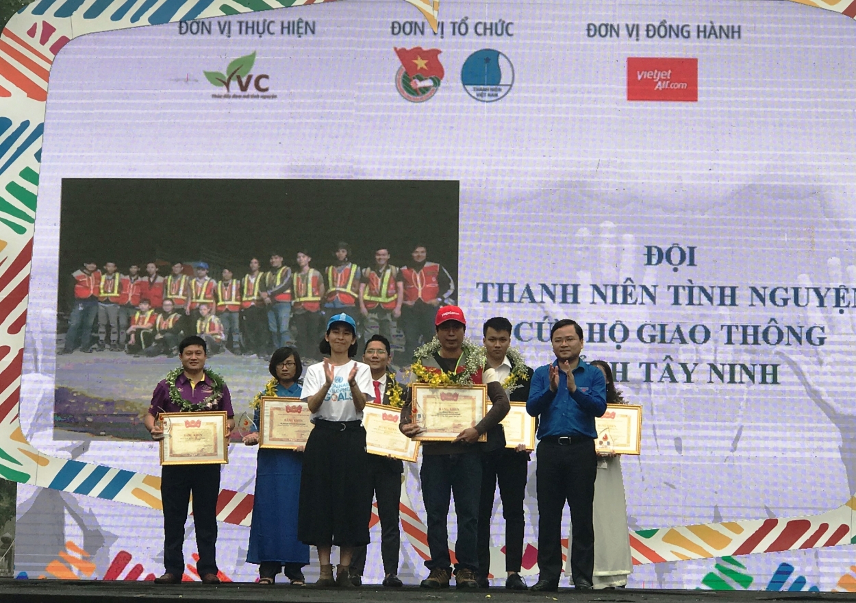 Các tập thể, cá nhân được nhận Giải thưởng Tình nguyện Quốc gia năm 2018