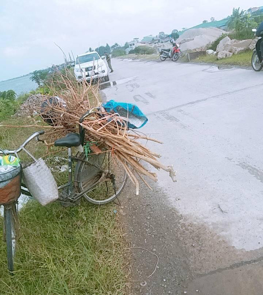 Nơi phát hiện chiếc xe ô tô có người đàn ông tử vong trong xe