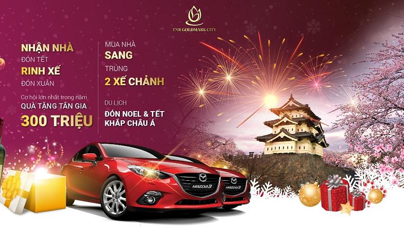 Cơ hội nhận 2 xe Mazda 3 và nhiều quà tặng giá trị khi mua nhà cuối năm