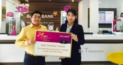 Thêm 123 khách hàng BAC A BANK nhận giải thưởng tháng “24 năm tâm sáng vươn xa”
