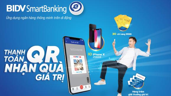 Trúng ngay IPhone X mỗi tuần khi thanh toán cước Mobifone bằng QrPay