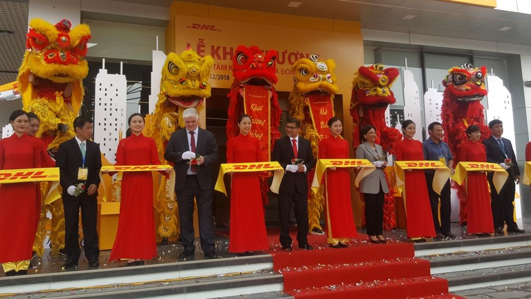 DHL khai trương Trung tâm khai thác lớn nhất Hà Nội