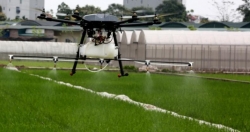 Độc đáo thiết bị bay không người lái phun thuốc bảo vệ thực vật “Made in Vietnam”