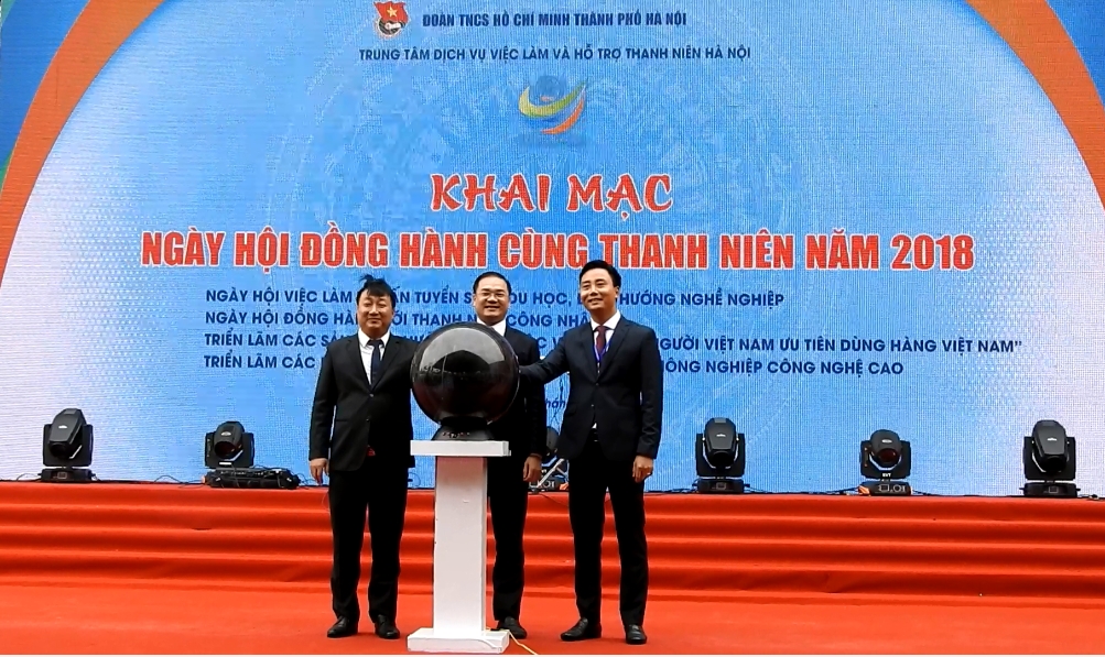 Khai mạc Ngày hội đồng hành cùng thanh niên Thủ đô năm 2018