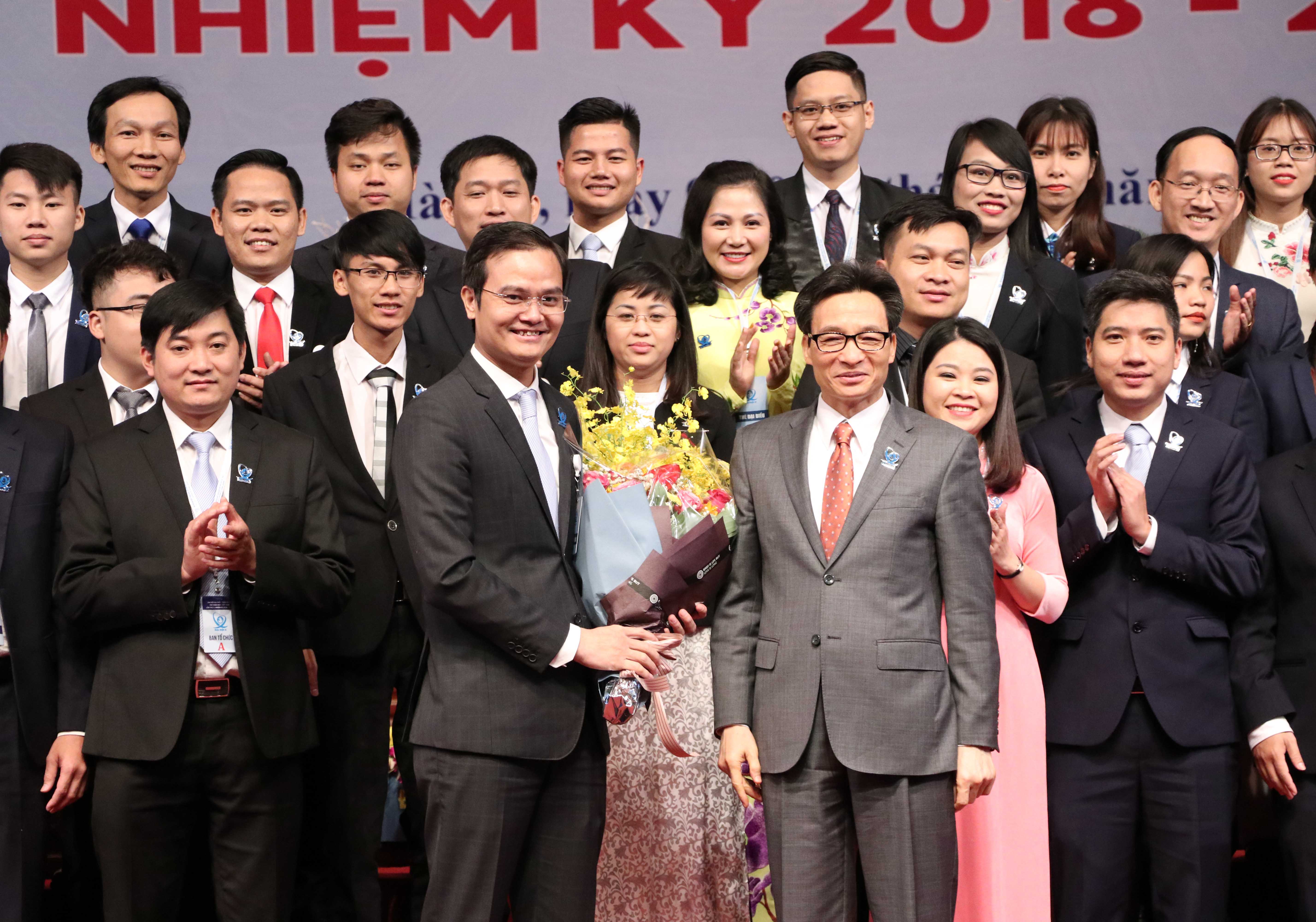 Anh Bùi Quang Huy được bầu giữ chức Chủ tịch Trung ương Hội Sinh viên Việt Nam