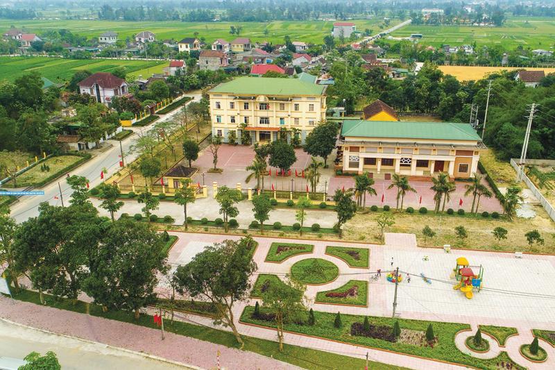 Nghi Xuân trở thành huyện đầu tiên của Hà Tĩnh đạt chuẩn nông thôn mới