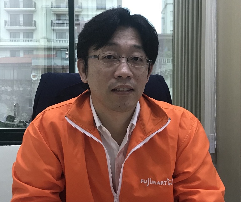 Ông Keisuke Hitotsumatsu, Tổng giám đốc FujiMart Việt Nam