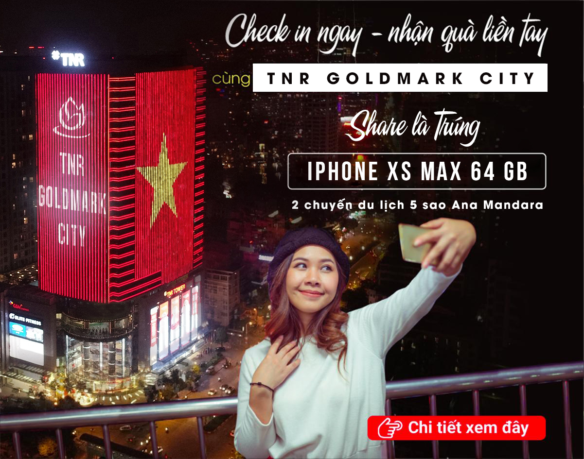 TNR Goldmark City tặng quà cổ vũ đội tuyển giành chiến thắng