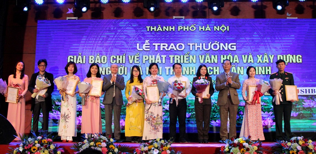 76 tác phẩm nhận giải thưởng báo chí về xây dựng Đảng và phát triển văn hóa của TP Hà Nội