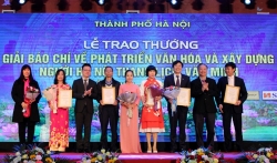 Báo Tuổi trẻ Thủ đô giành nhiều giải thưởng báo chí về xây dựng Đảng và phát triển văn hóa của TP Hà Nội