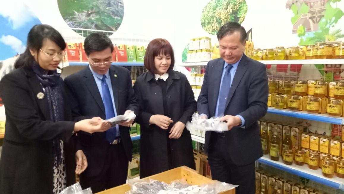 Tuần lễ giới thiệu sản phẩm nông sản an toàn của Hà Nội và Lào Cai năm 2018