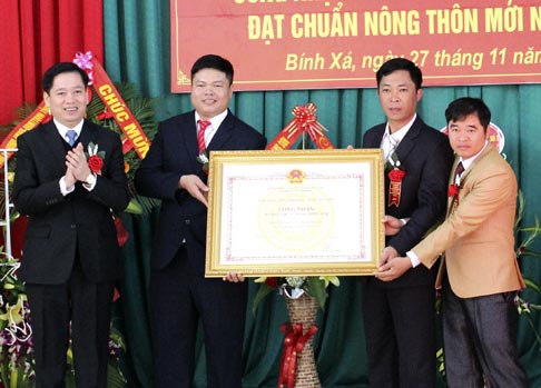 Lạng Sơn: Năm 2018 có thêm 12 xã đạt chuẩn nông thôn mới