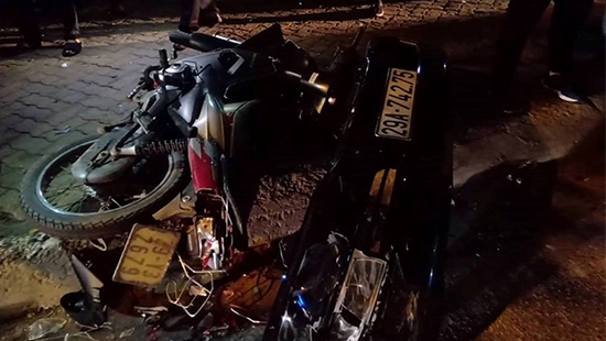 Hiện trường vụ tai nạn