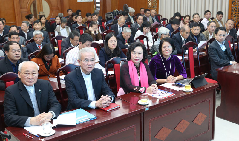 Tổng kết phong trào thi đua xây dựng “Xứ, họ đạo tiên tiến” trong đồng bào Công giáo Thủ đô