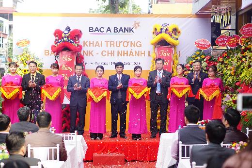 BAC A BANK khai trương chi nhánh Lào Cai