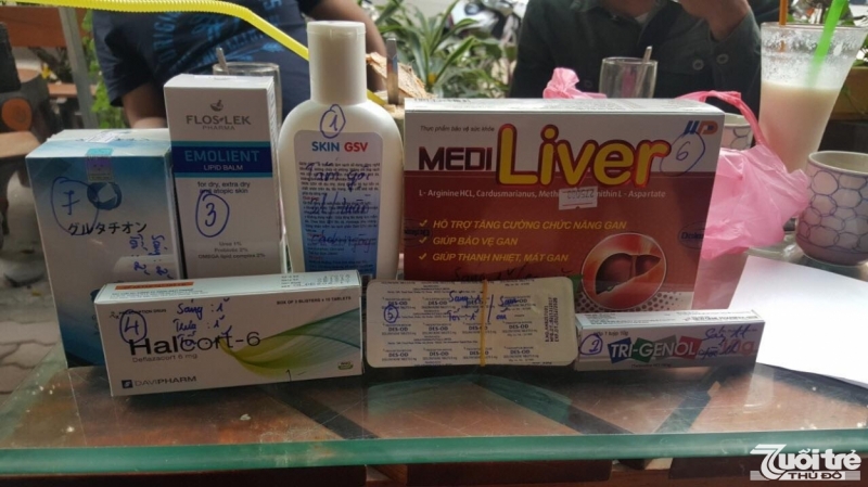 Thuốc mua từ quầy thuốc của bệnh viện