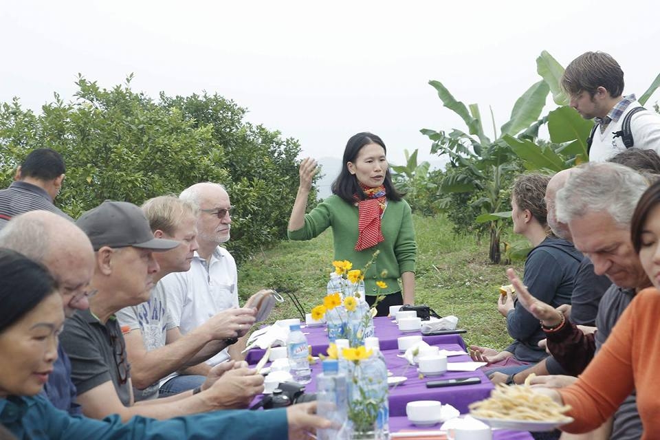 Làm du lịch bằng... nông nghiệp