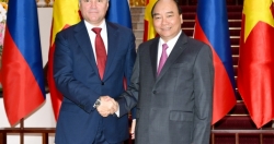 Thủ tướng Nguyễn Xuân Phúc tiếp Chủ tịch Duma quốc gia Nga