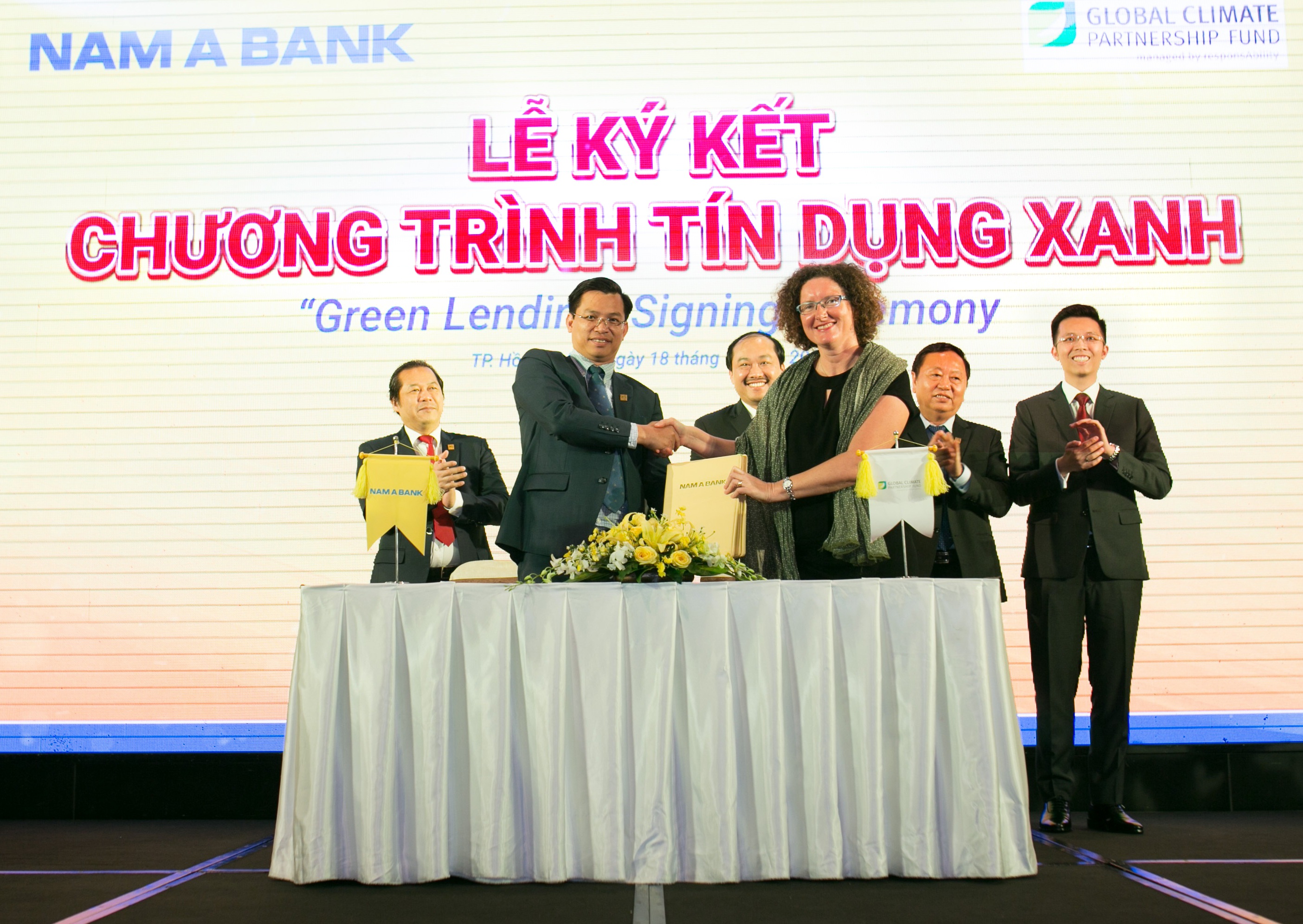 Nam A Bank và GCPF ký kết triển khai chương trình “Tín dụng xanh”