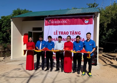 Tuổi trẻ Agribank chung tay xóa nhà tạm cho hộ nghèo tỉnh Sơn La