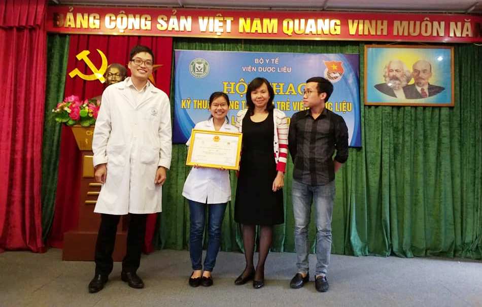 Kíp kỹ thuật giành giải Nhì