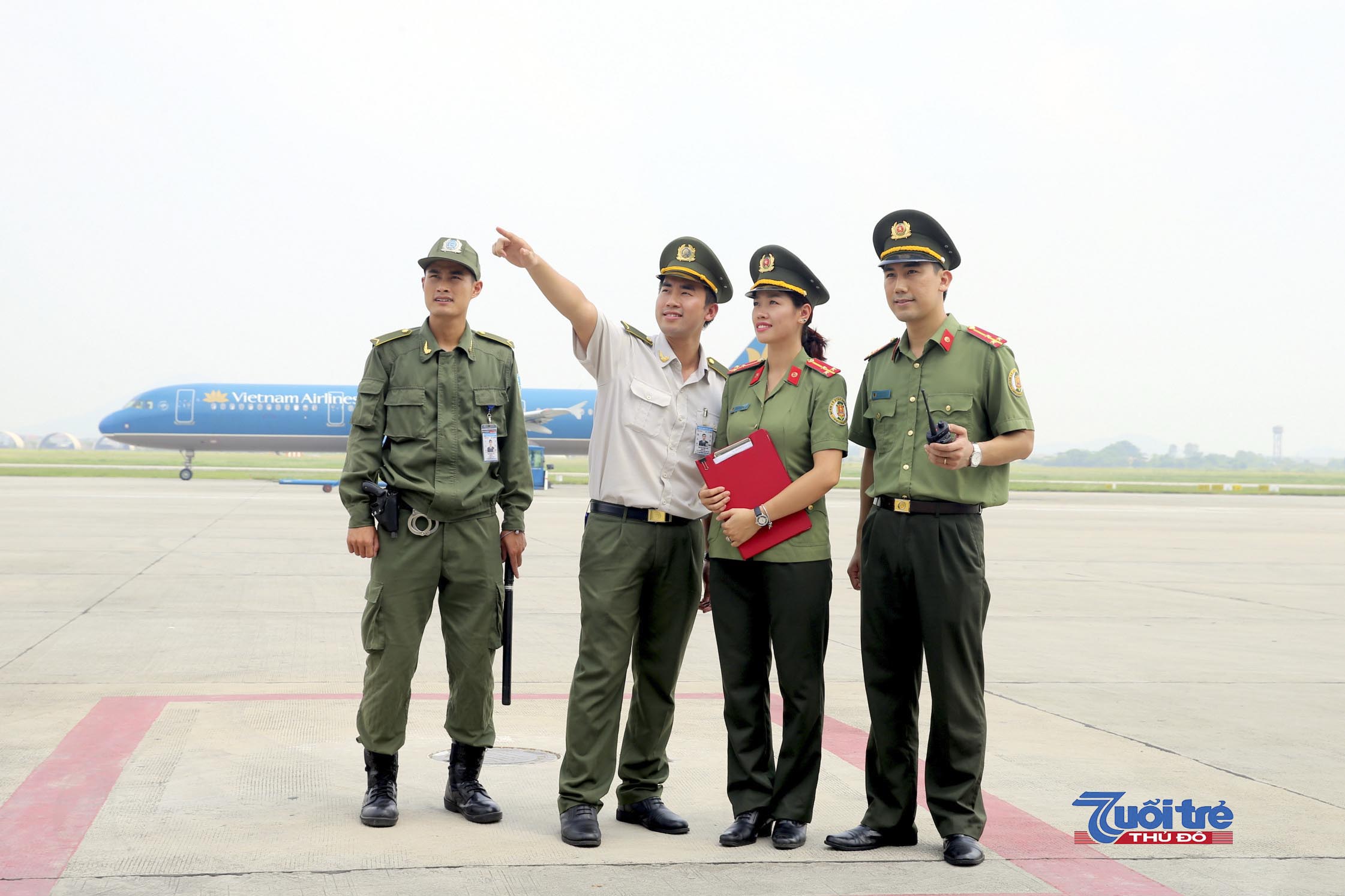 Cảng hàng không Quốc tế Nội Bài đảm bảo an ninh trật tự dịp Tết, lễ hội