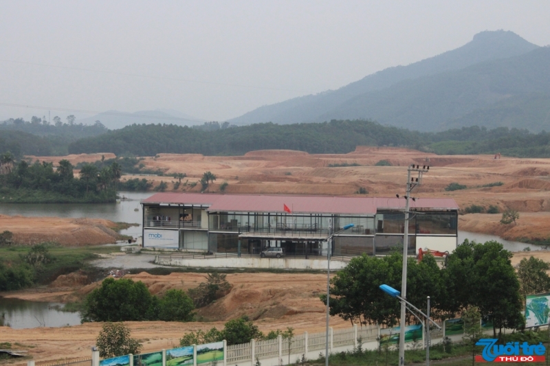Dự án Sân golf Ngôi sao Yên Bái được cấp chủ trương đầu tư từ năm 2014, tuy nhiên đến năm 2018 Công ty sân golf Yên Bái mới được giao đất khiến cho dự án vẫn giậm chân tại chỗ. Ảnh Đức Mậu