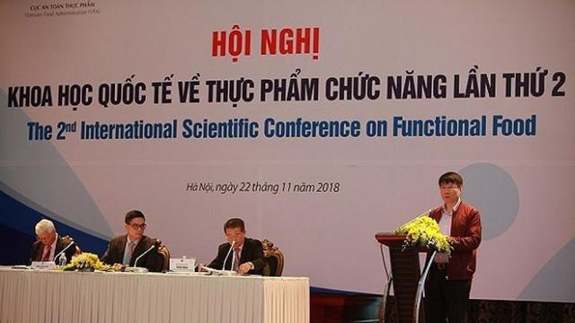 Hội nghị khoa học quốc tế về thực phẩm chức năng lần 2 được Cục ATTP tổ chức.