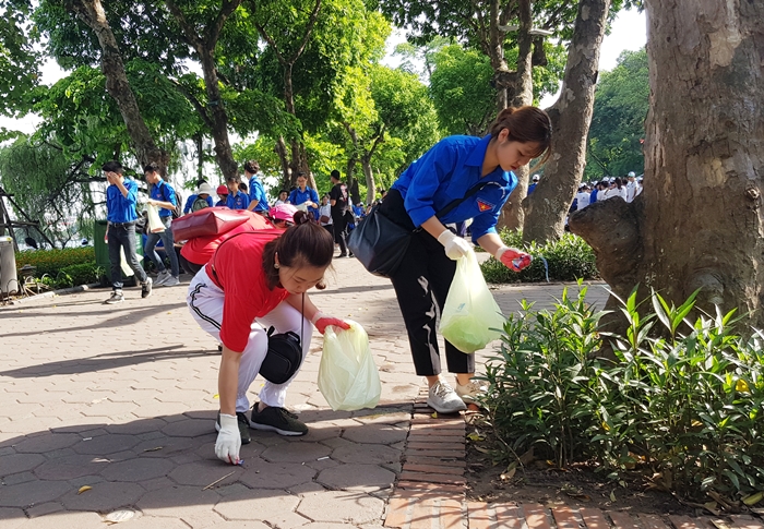 Chung tay giảm rác thải nhựa - Vì một cuộc sống xanh