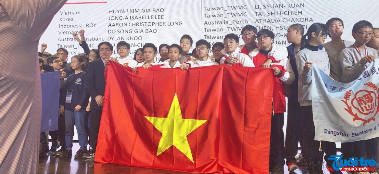 Các thí sinh của thành phố Hà Nội đoạt giải cao tại WMTC
