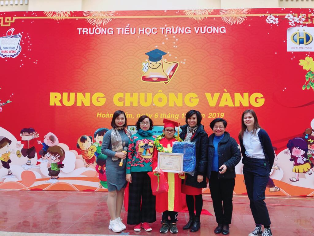 Hấp dẫn sân chơi Rung chuông vàng 2019 tại Tiểu học Trưng Vương