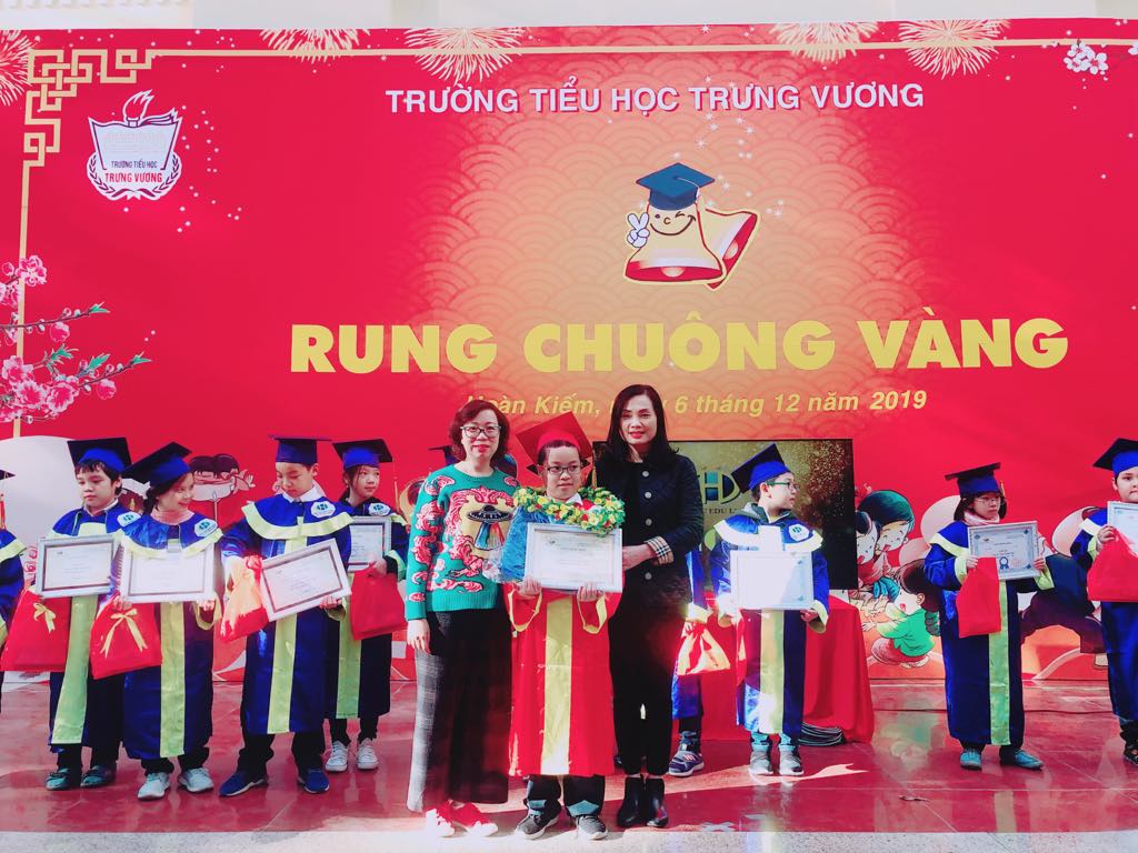 Hấp dẫn sân chơi Rung chuông vàng 2019 tại Tiểu học Trưng Vương