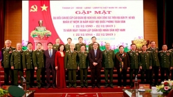 Lãnh đạo thành phố Hà Nội gặp mặt cán bộ cấp cao Quân đội nghỉ hưu