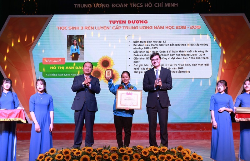 “Học sinh 3 rèn luyện” được tuyên dương