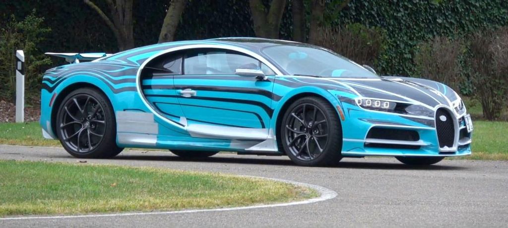 Bugatti Chiron Zebra - Siêu phẩm