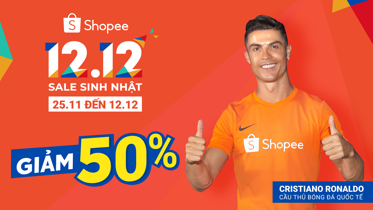 Chào đón siêu ưu đãi trong sự kiện mua sắm lớn nhất cuối năm, Shopee 12.12 Sale Sinh Nhật