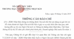 JEBO khẳng định Chủ tịch UBND TP Hà Nội nói đúng và gửi lời xin lỗi