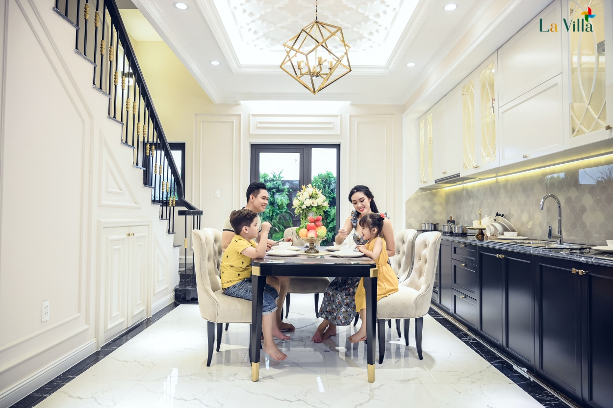 La Villa Green City mang phong cách kiến trúc Châu Âu, dung hòa với sự hiện đại về tiện ích của Châu Á