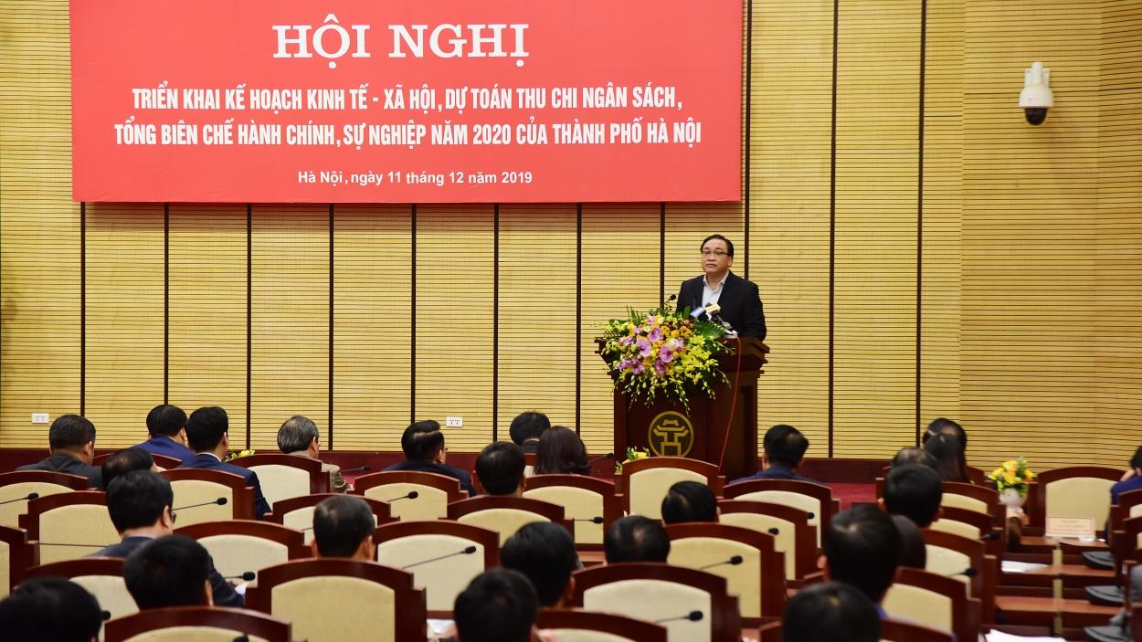 Hà Nội triển khai kế hoạch kinh tế -  xã hội, thu chi ngân sách năm 2020