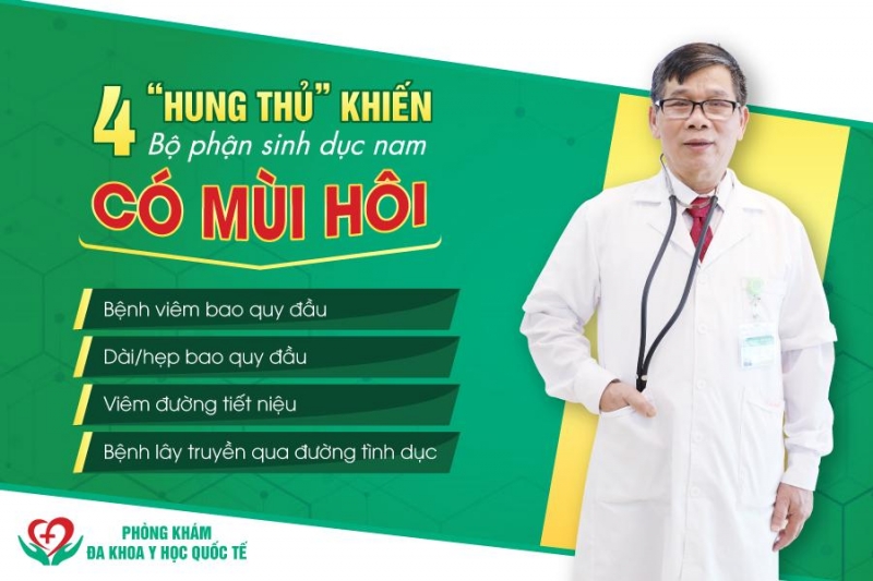 4 “hung thủ” khiến bộ phận sinh dục nam có mùi hôi: “Quý ông” phải dè chừng!